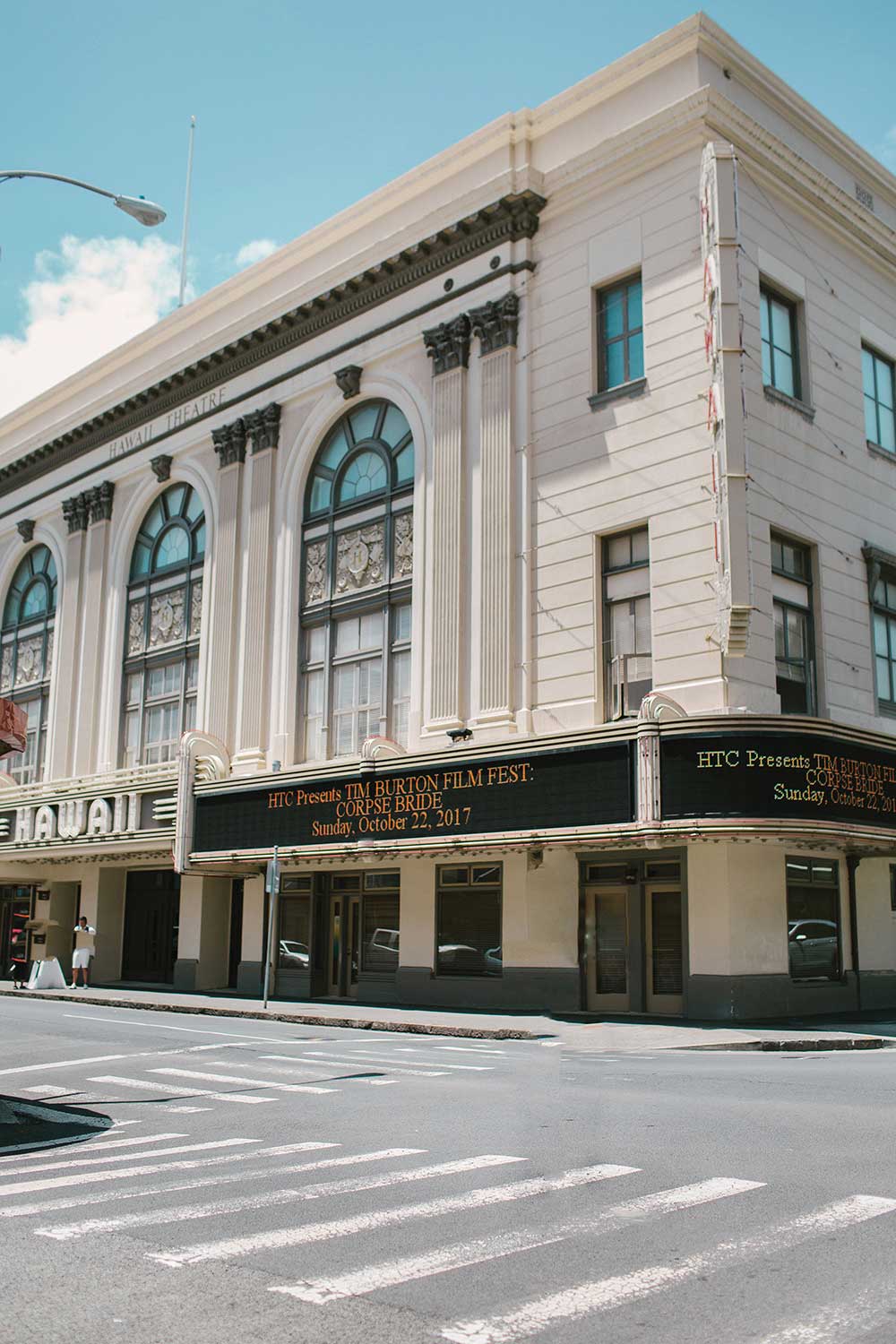 Exterior of Hawaii Theatre