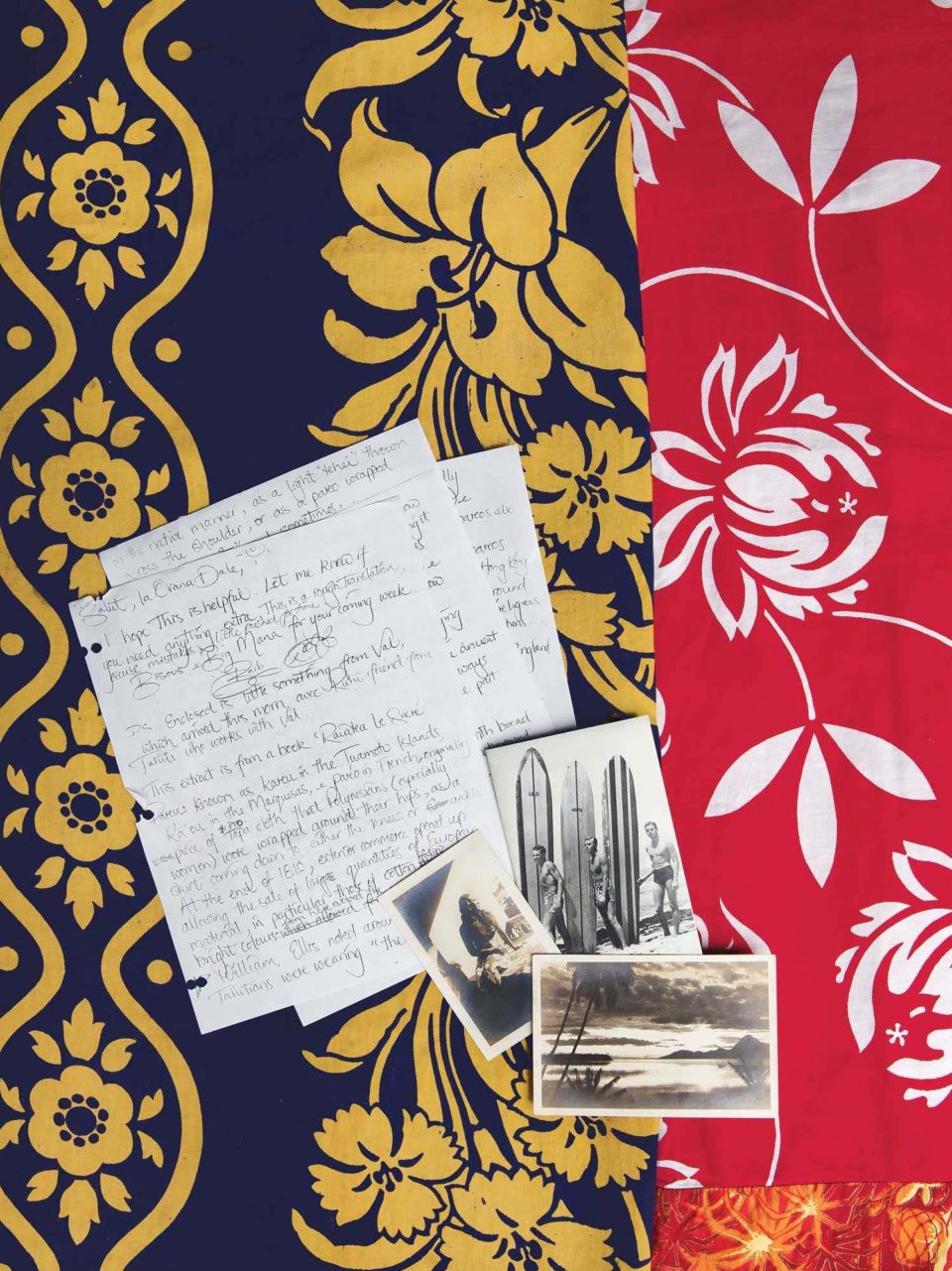 Correspondence letters and images for Dale Hope